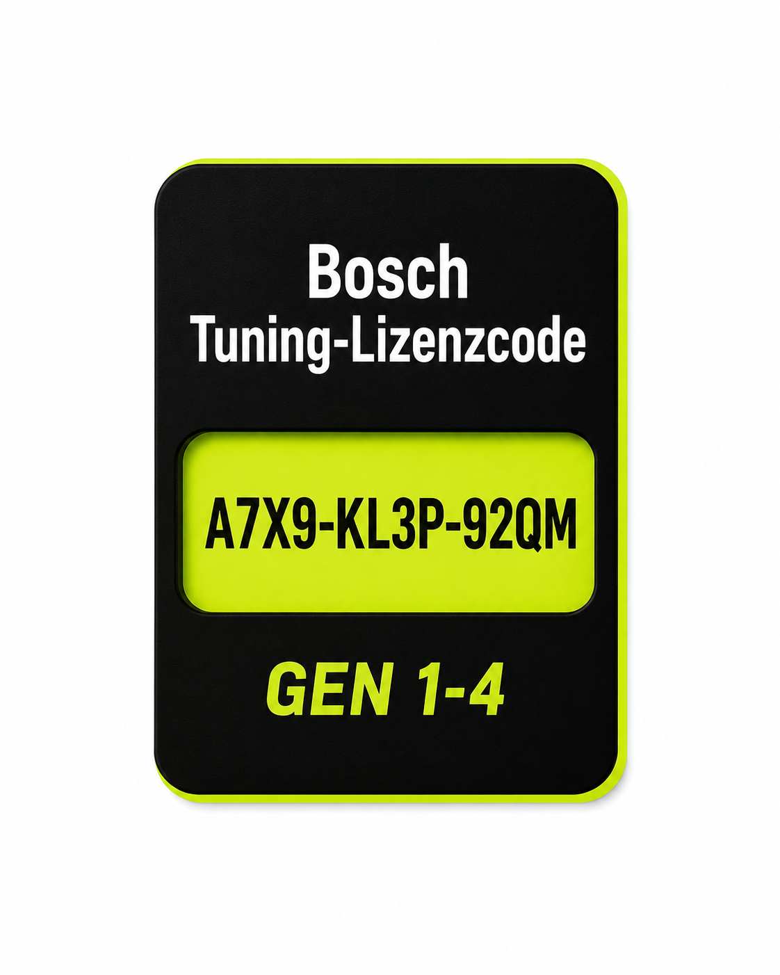 Bosch Tuning-Lizenzcode - bis zu 45 km/h (Gen 1-4)